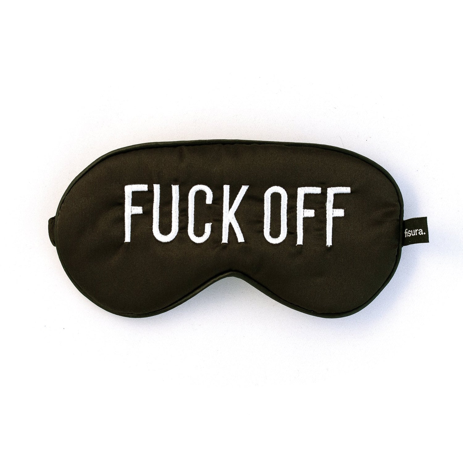 Máscara Dormir Para Olhos - Fuck Off (Black)