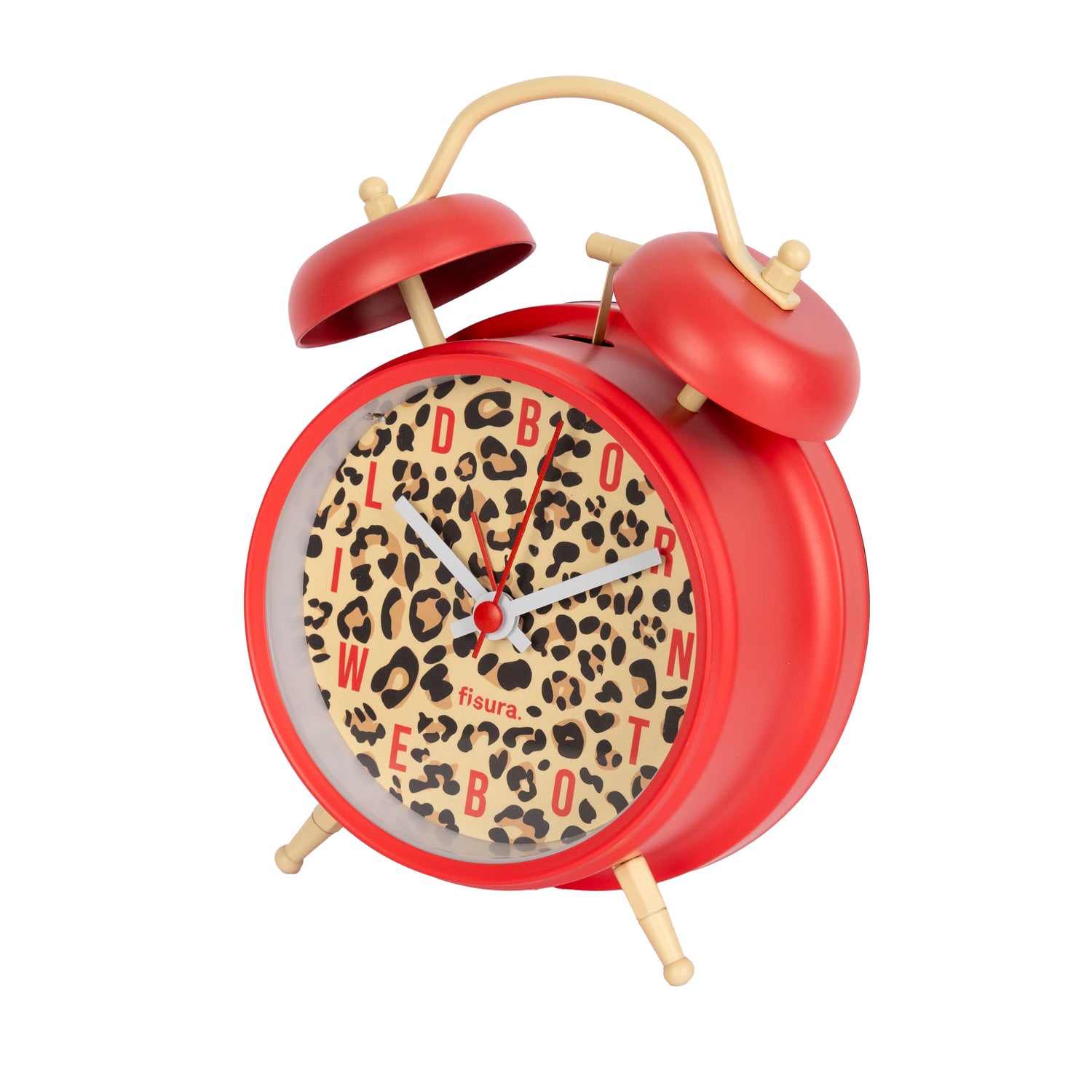 Relógio Despertador Retro - Leopardo