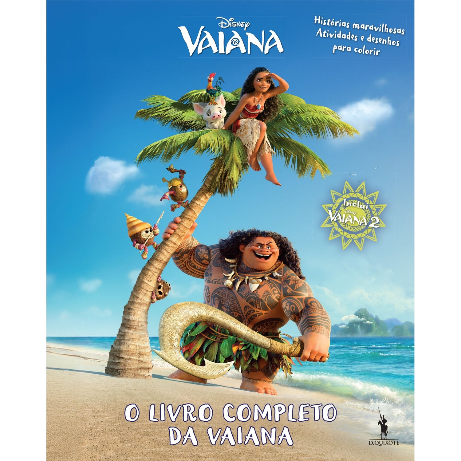 O Livro Completo Da Vaiana de Disney