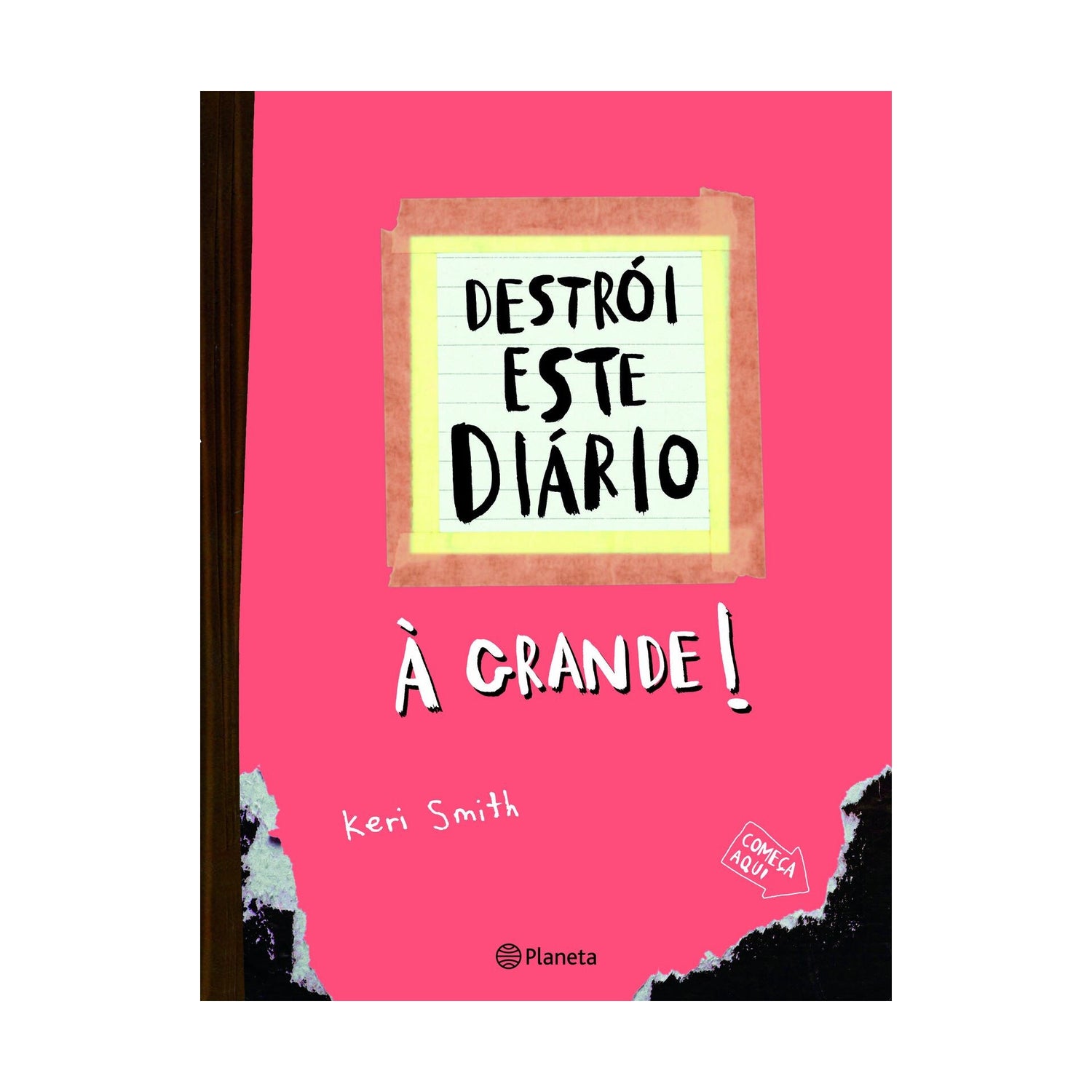 Destrói Este Diário À Grande - Capa Laranja de Keri Smith