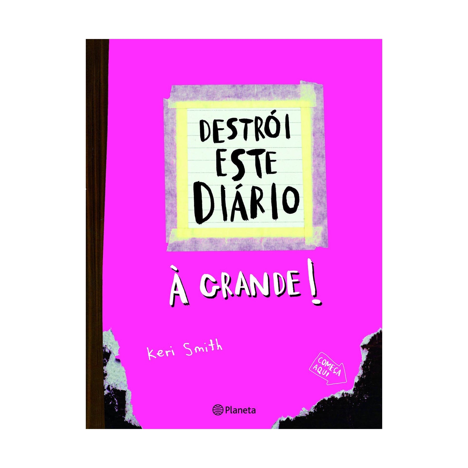 Destrói Este Diário À Grande - Capa Rosa de Keri Smith