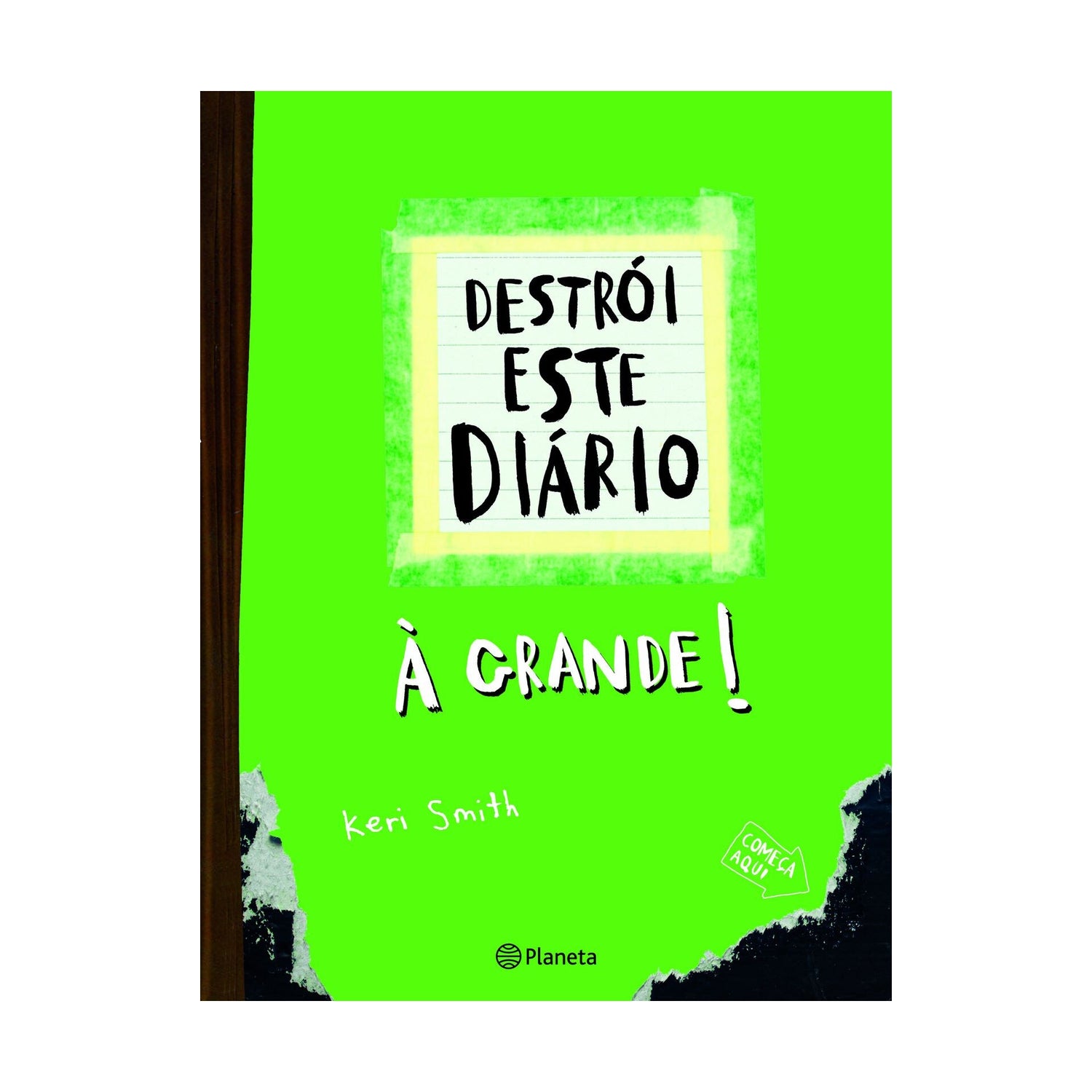 Destrói Este Diário À Grande - Capa Verde de Keri Smith