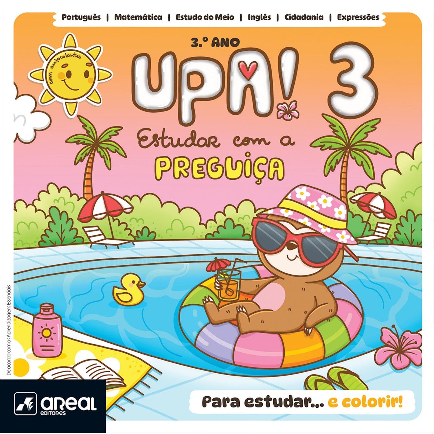 Upa! Estudar Com A Preguiça - 3.º Ano de Livro