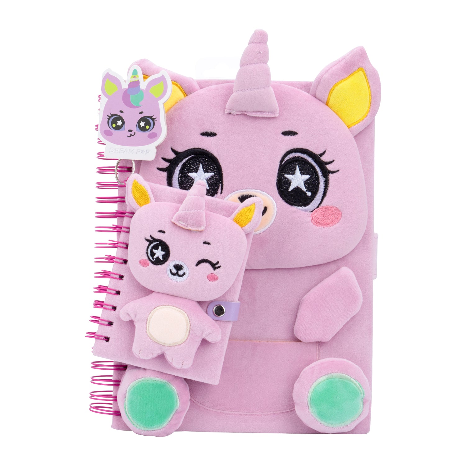 Caderno Formato A5 +Mini Caderno - Furry Unicorn