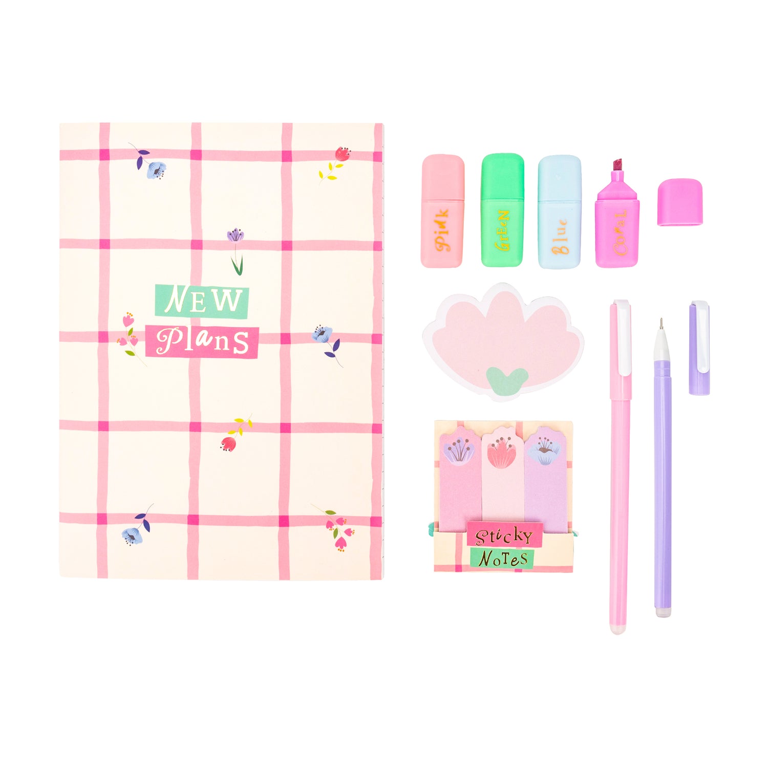 Bolsa Com Conjunto Acessórios Escrita - Squares