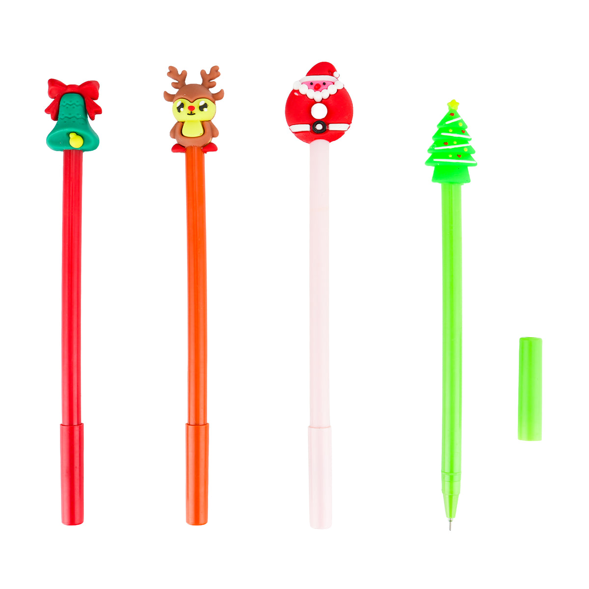 Conjunto 4 Canetas Multicor - Gingerbread
