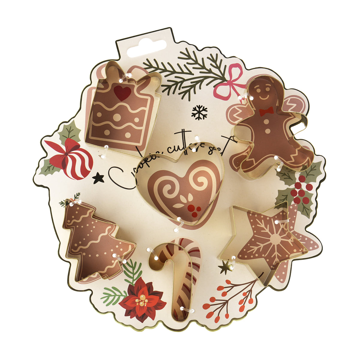 Conjunto Formas Bolachas - Natal