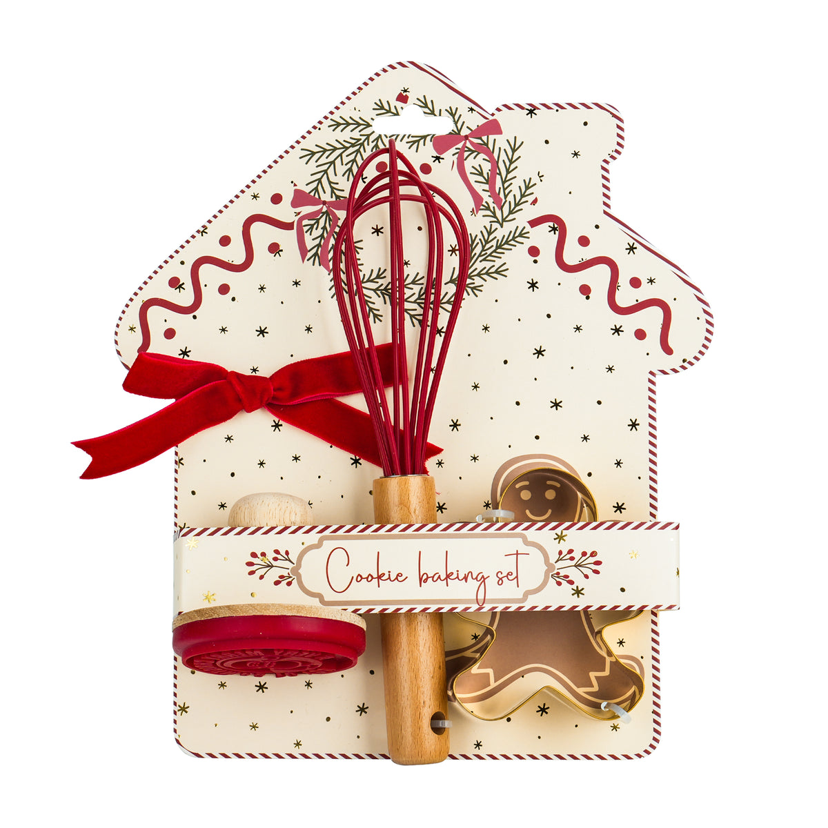Set Pastelaria - Bolachas Natal