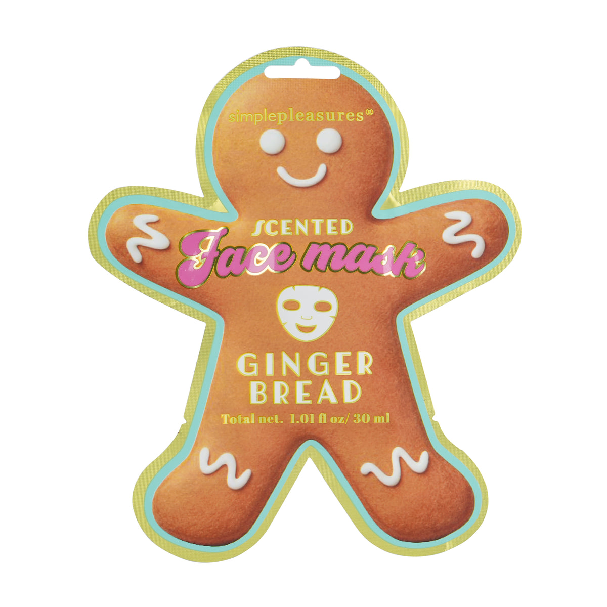 Máscara Facial - Gingerbread