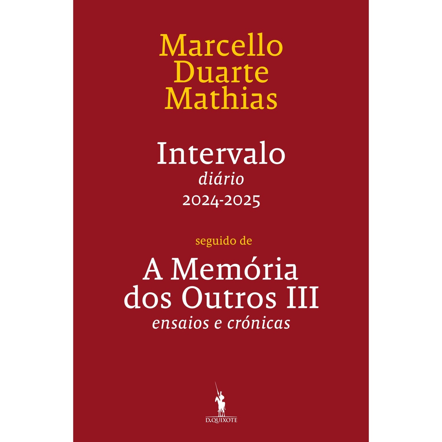 Intervalo  Diário 2024-2025 de Marcello Duarte Mathias