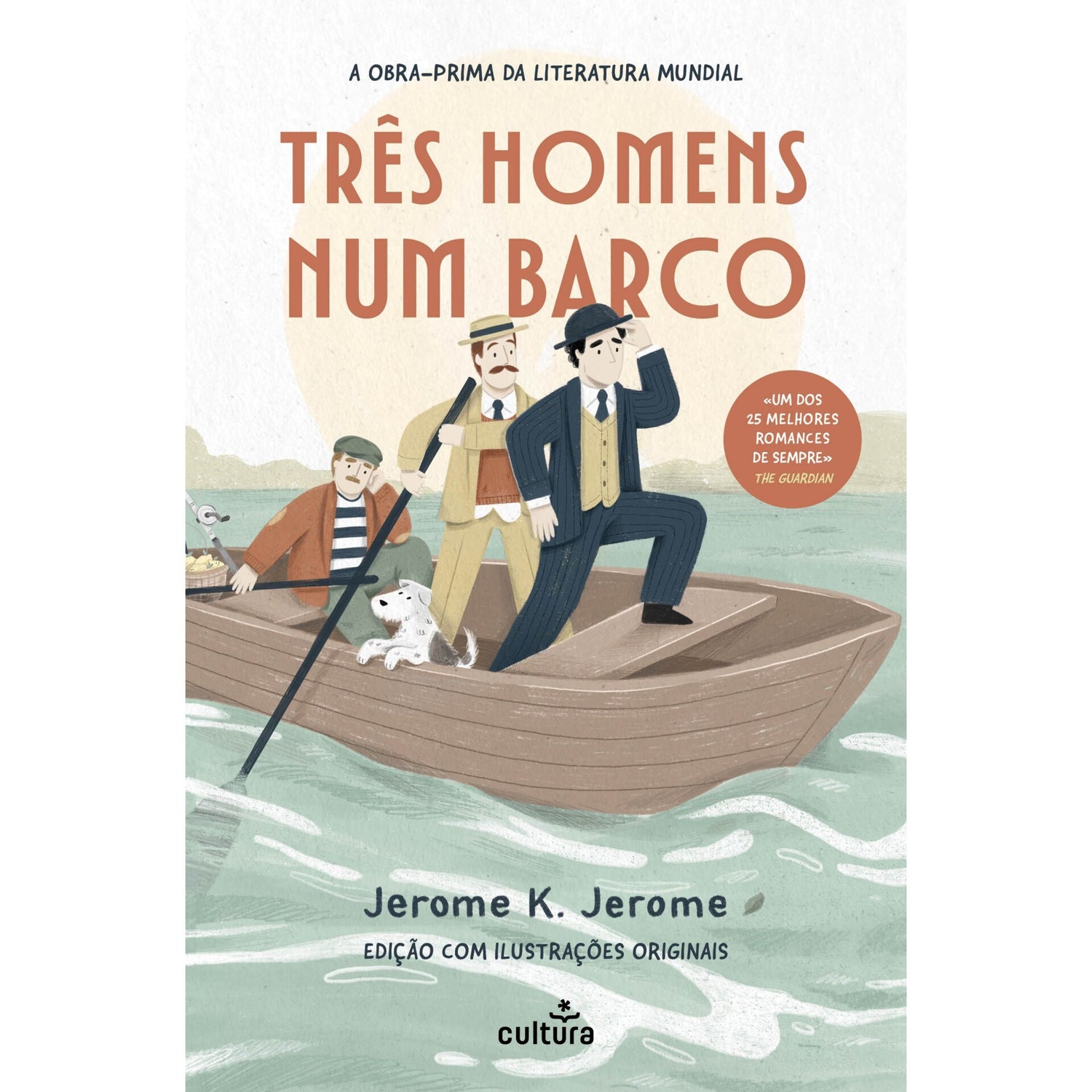 Três Homens Num Barco de Jerome K. Jerome
