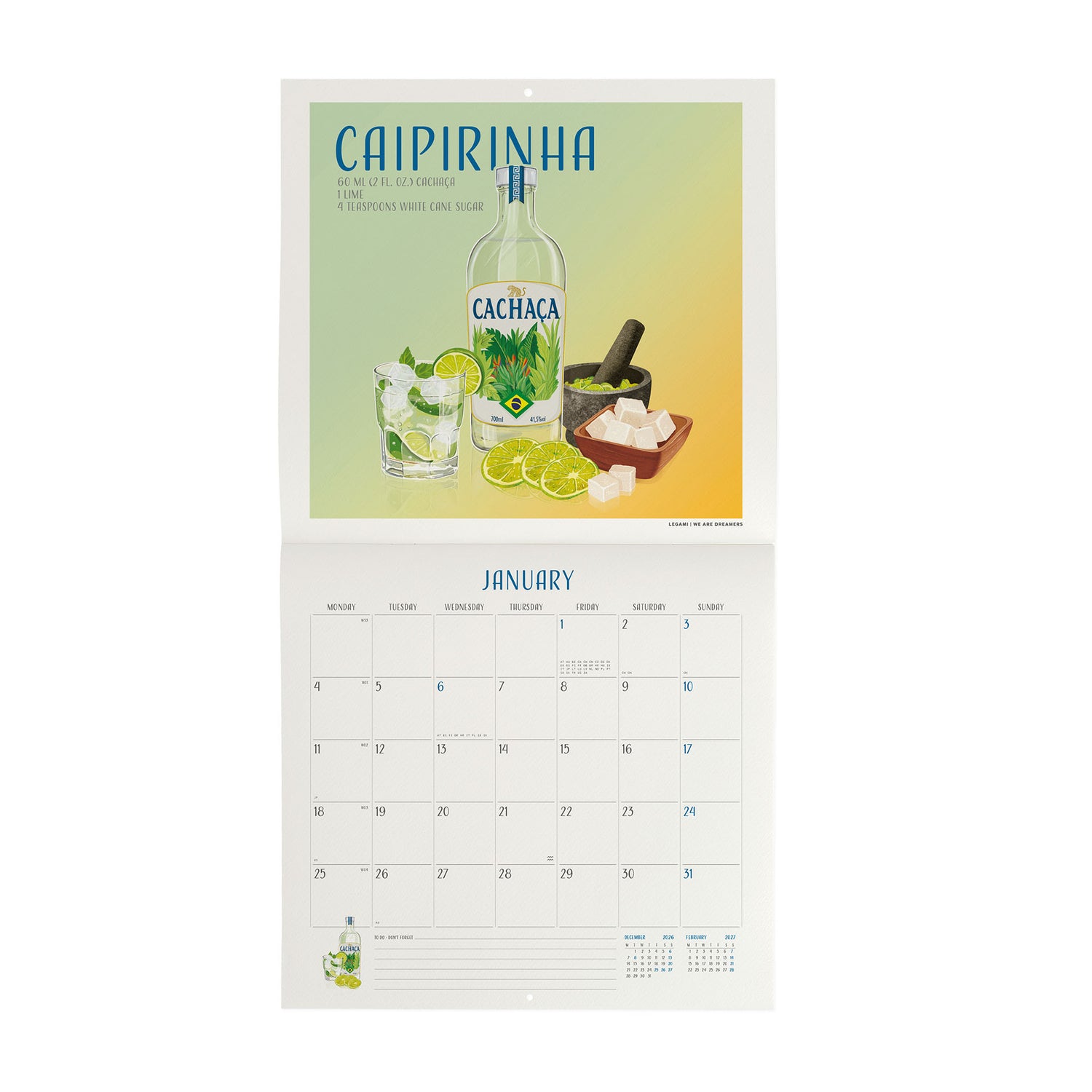 Calendário Parede 2027 30 X30 - Cheers