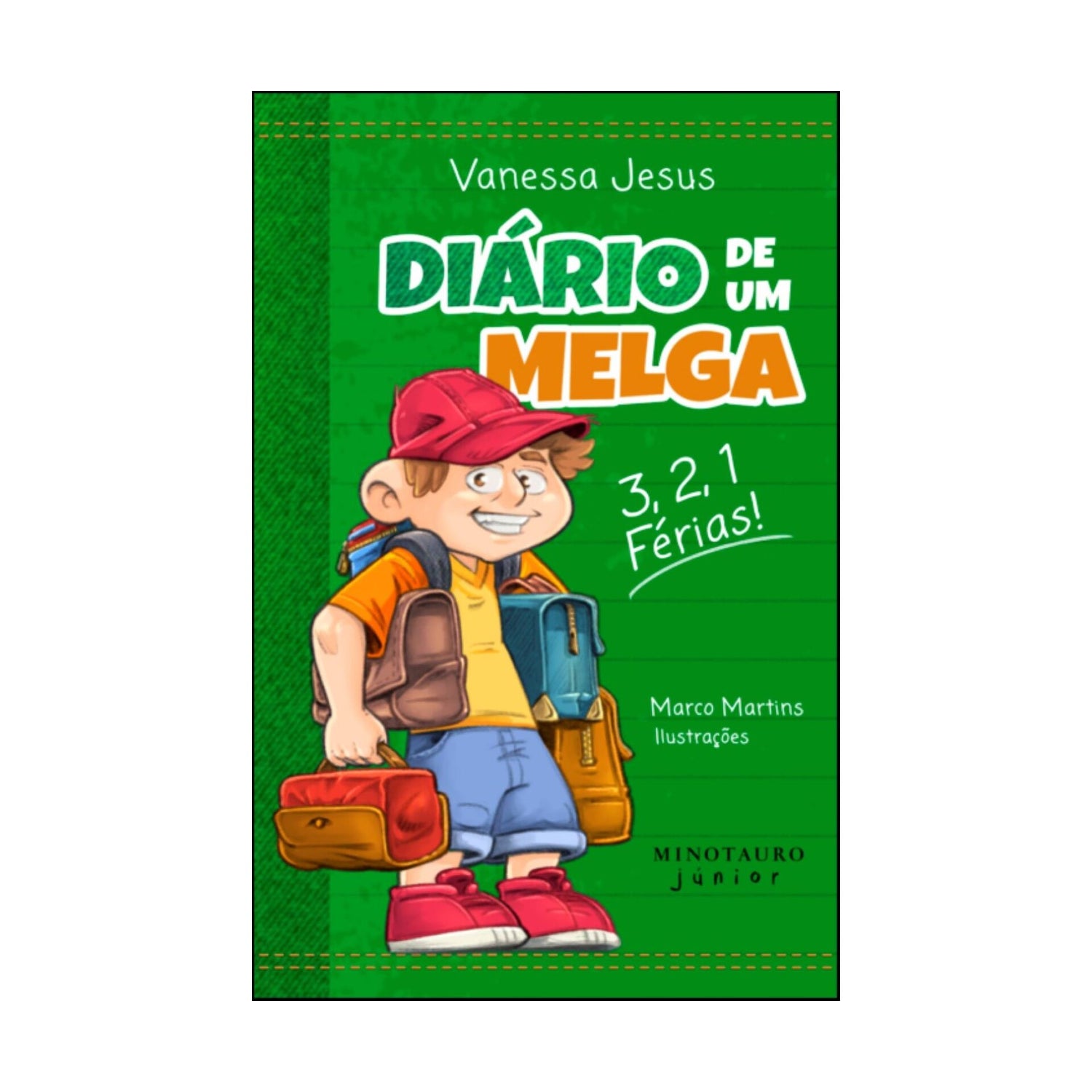 Diário De Um Melga 3, 2, 1... Férias! de Vanessa Jesus