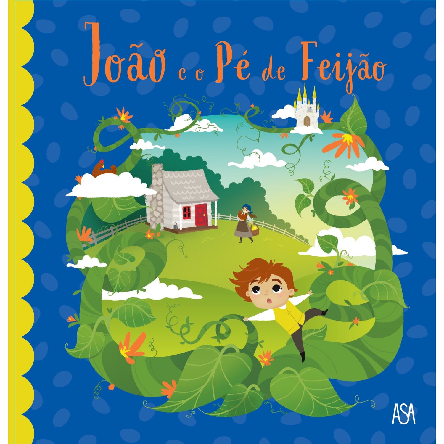 João E O Pé De Feijão: Livro De Histórias  Aldeia De Madeira de Bendon