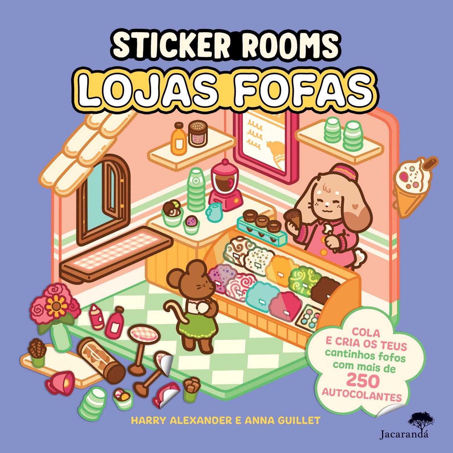 Lojas Fofas - Sticker Rooms de Harry Alexander, Anna Guillet