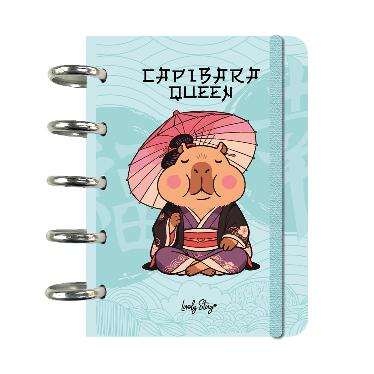 Caderno Discos A6 - Capivara Japan
