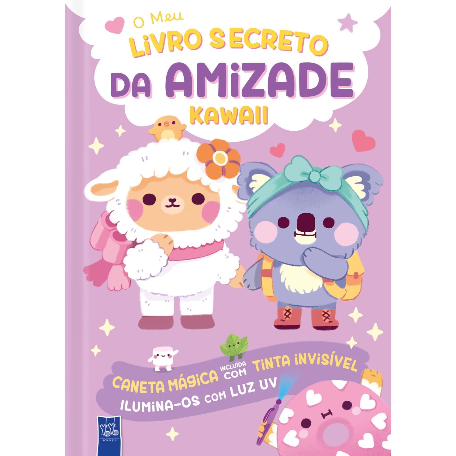 O Meu Livro Secreto Da Amizade Kawaii - Rosa de Yoyobooks
