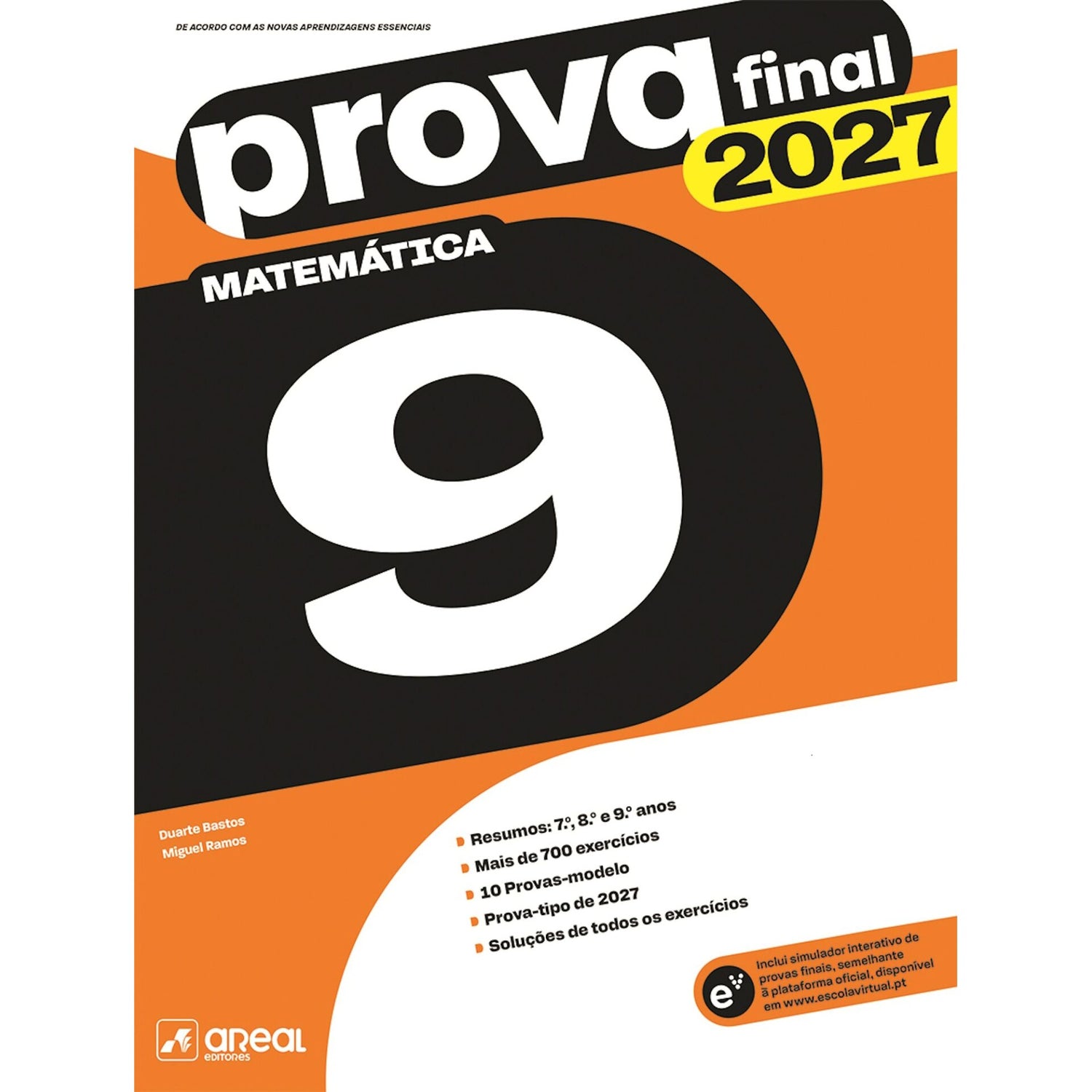 Preparar A Prova Final 2027 - Matemática - 9.º Ano de Areal Editores