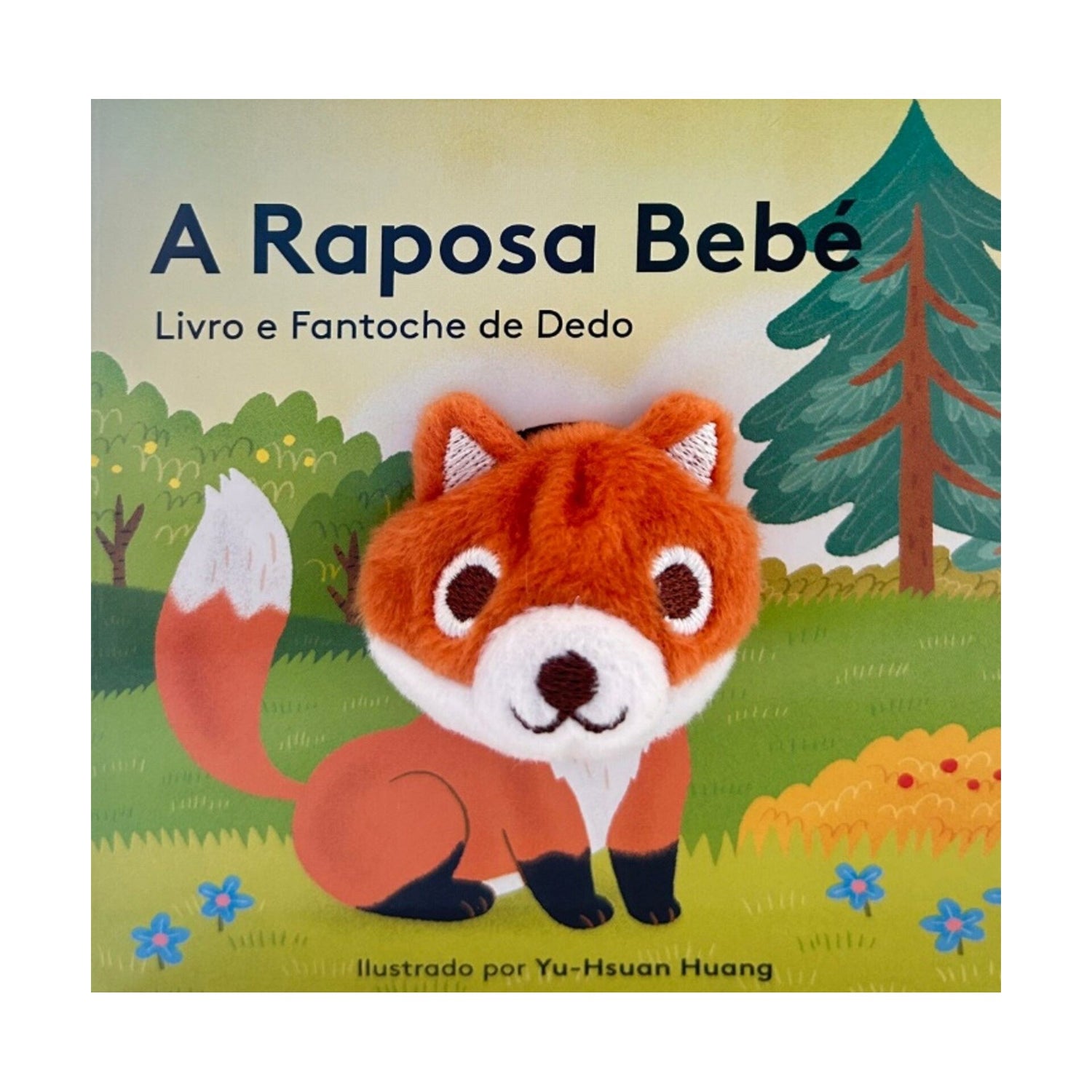 Livro E Fantoche De Dedo - A Raposa Bebé de Livro