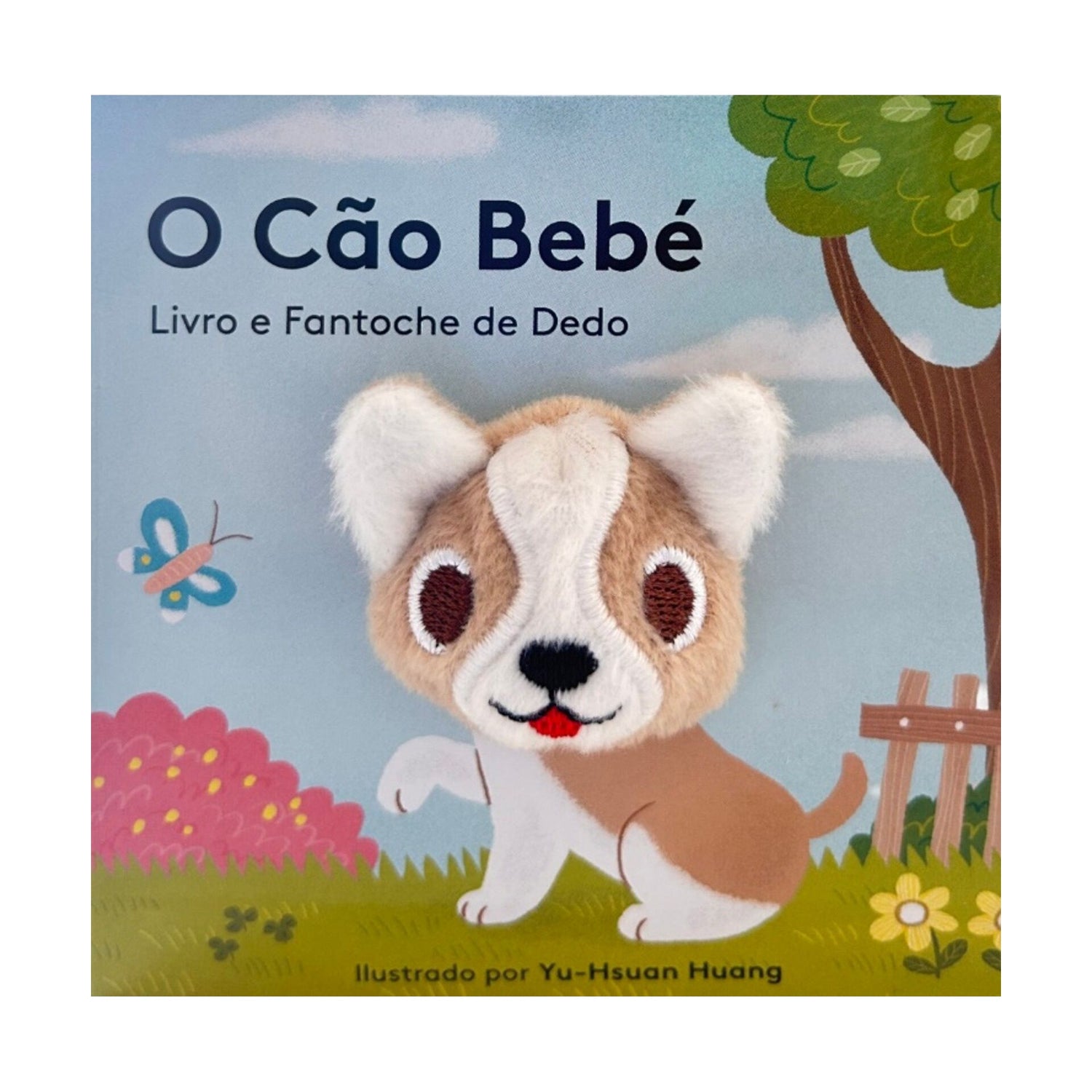 Livro E Fantoche De Dedo - O Cão Bebé de Livro