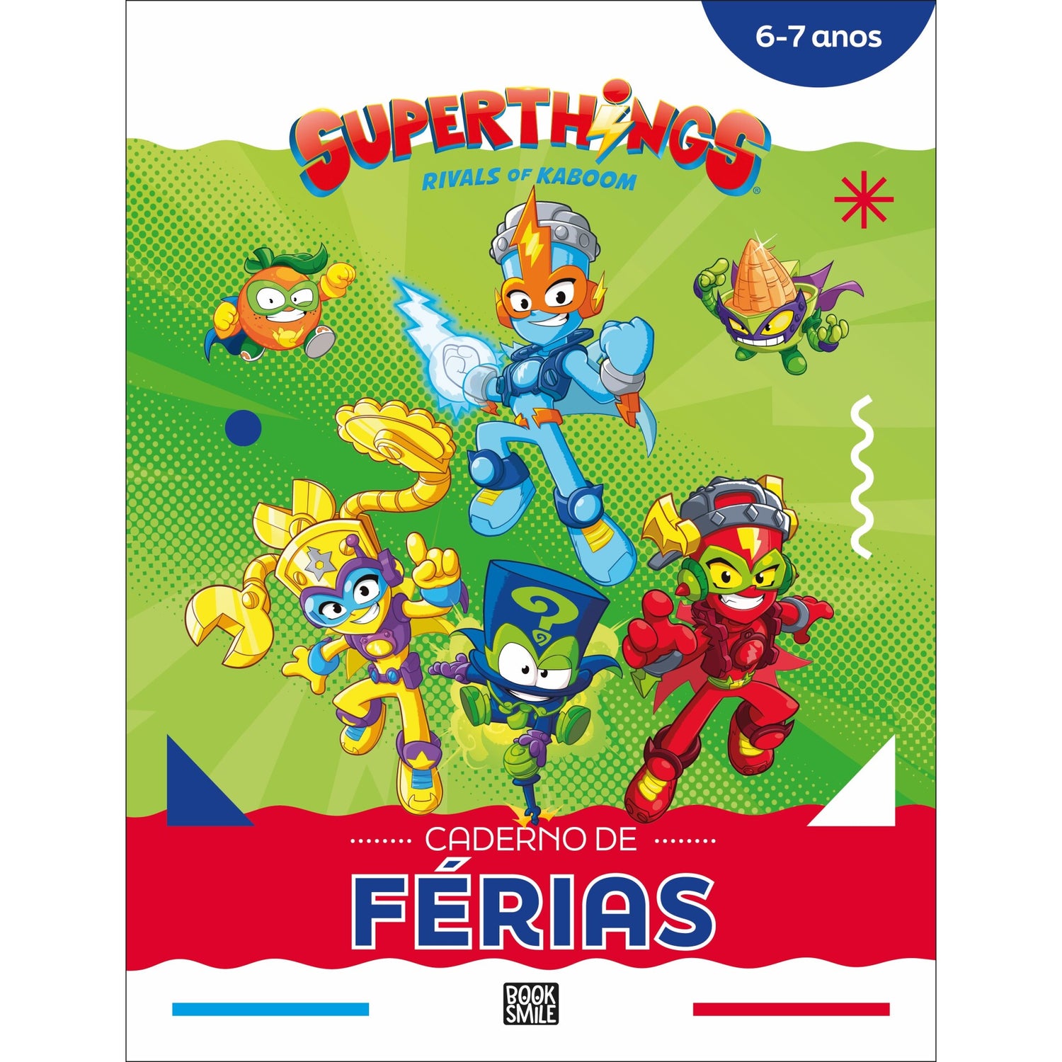 Superthings: Rivals Of Kaboom: Caderno De Férias 6-7 Anos de Magicbox