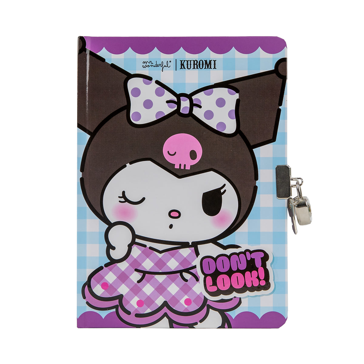 Diário Secreto Com Caneta - Kuromi