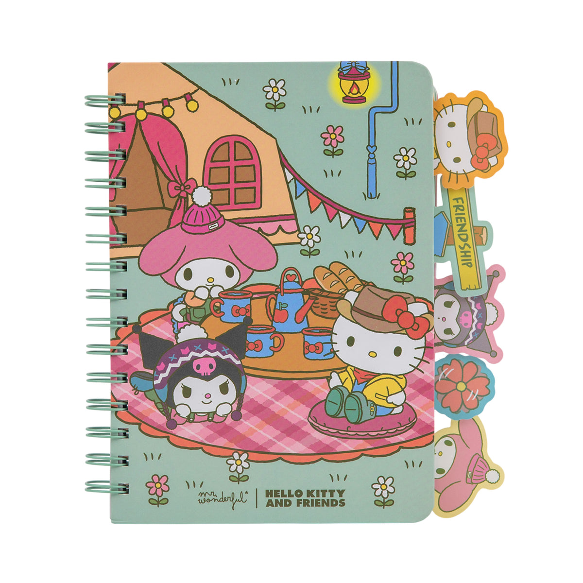 Caderno Formato A5 Com Separadores - Hello Kitty