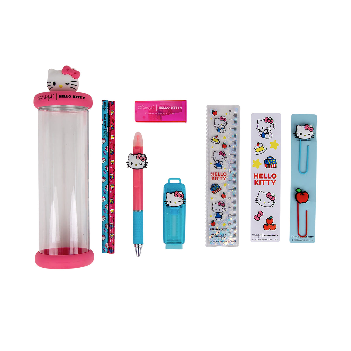 Conjunto Papelaria - Hello Kitty