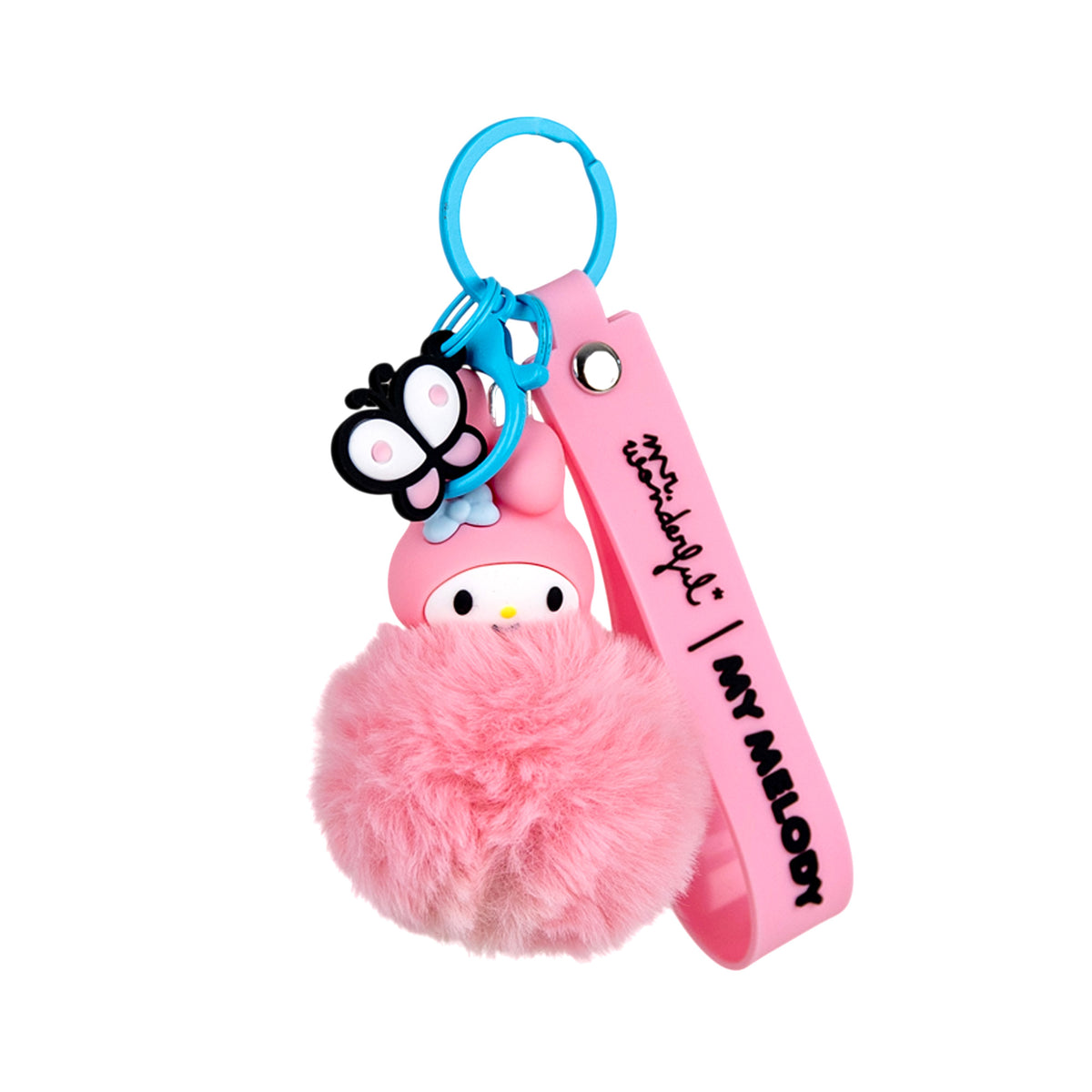 Porta-Chaves Com Pompom - Melody