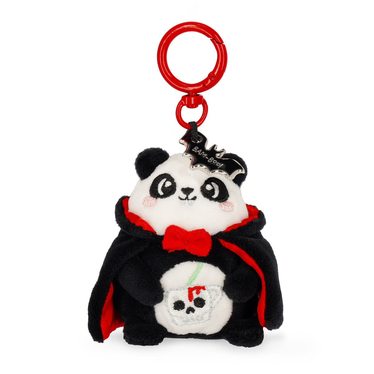 Porta-Chaves Peluche - Panda Drácula