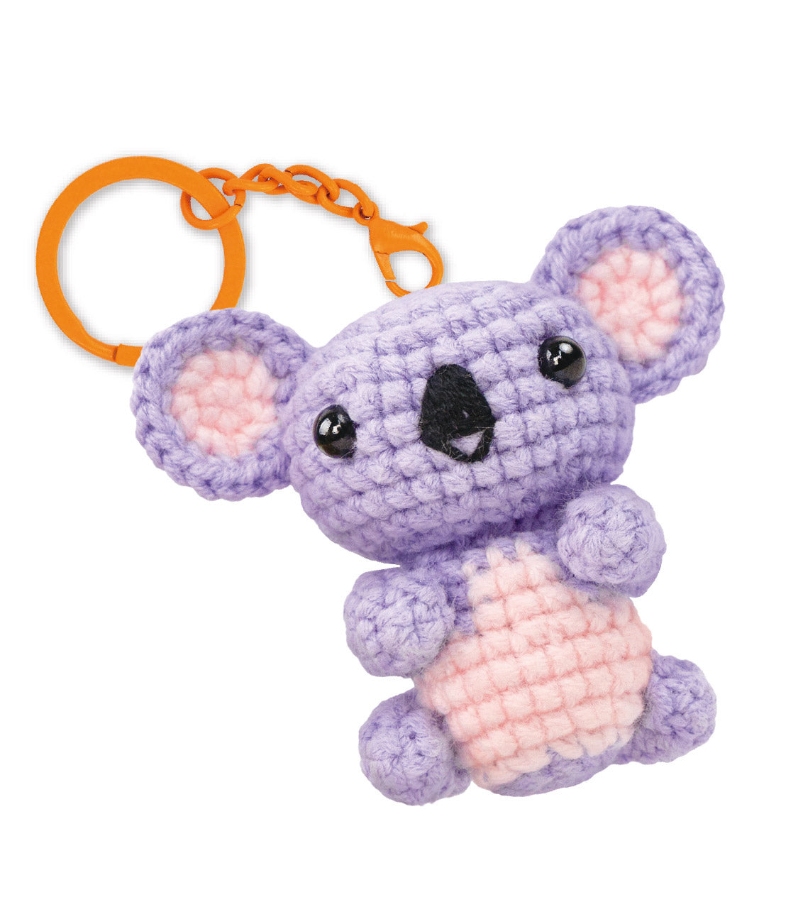 Conjunto Diy Crochet - Cuddling Koala