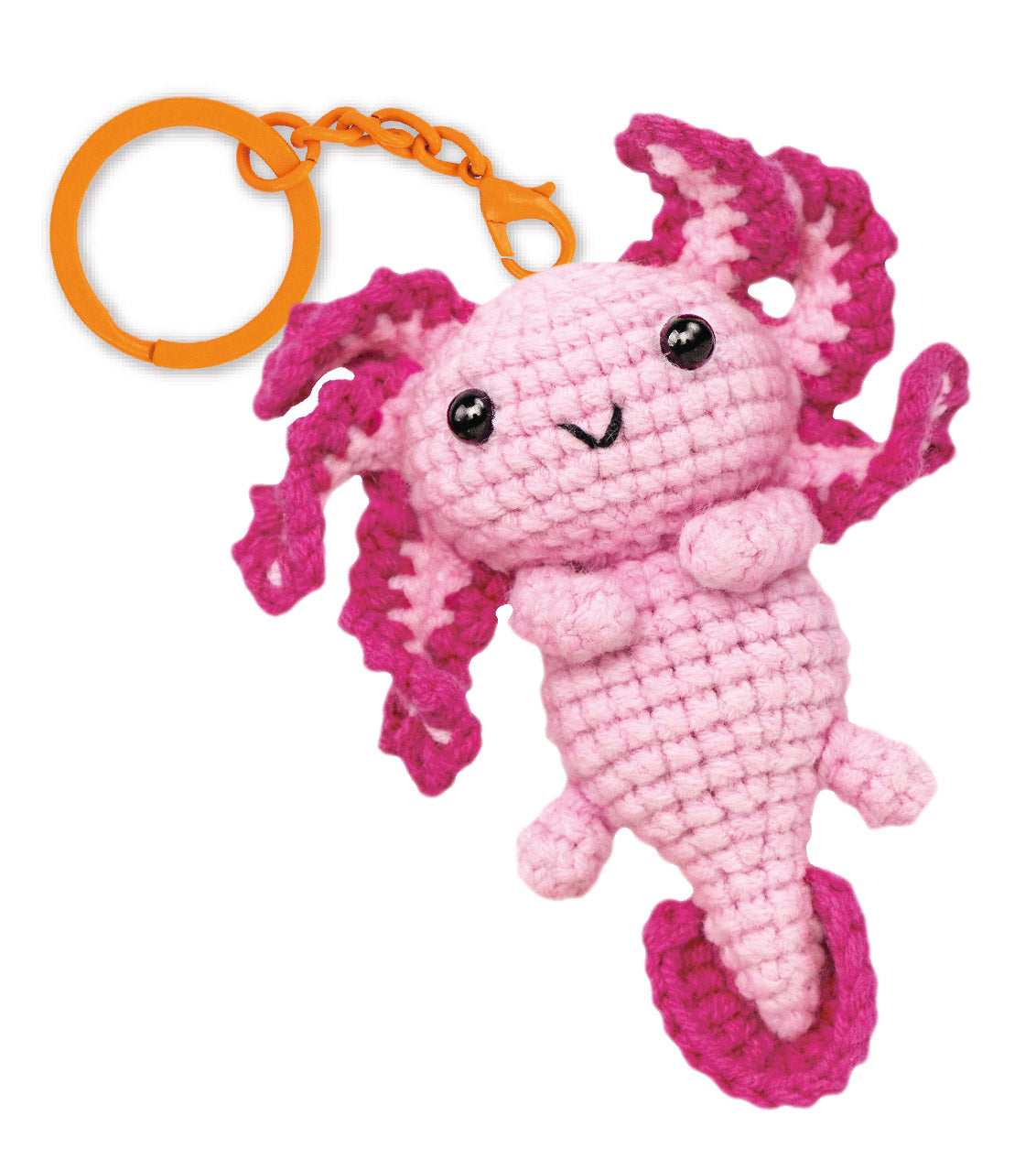 Conjunto Diy Crochet - Love Axolote