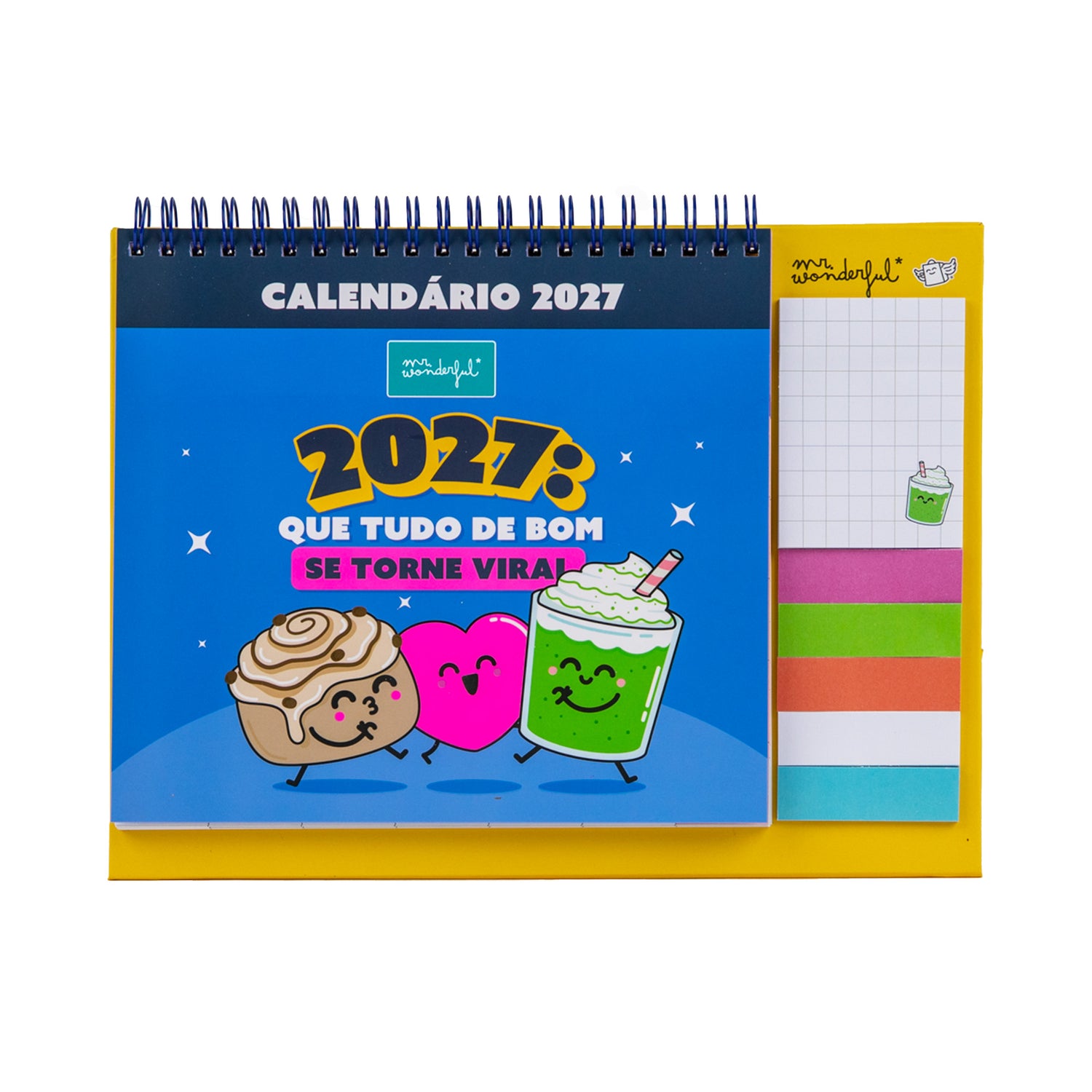 Calendário Secretária 2027 - Tudo Bom