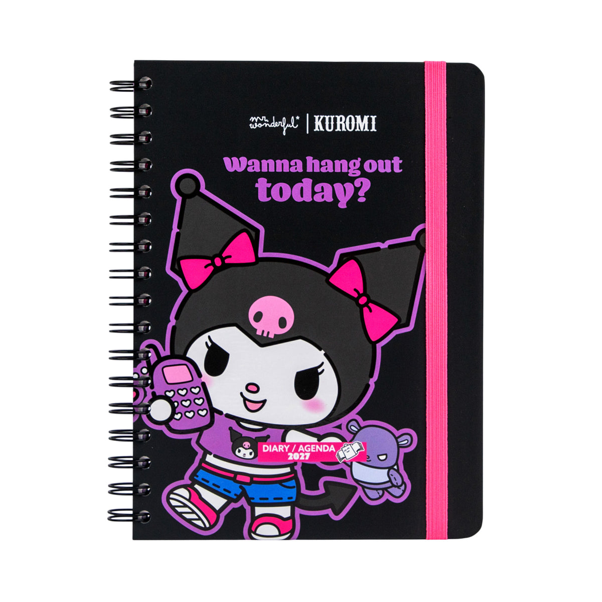 Agenda Semanal 2027 M - Kuromi
