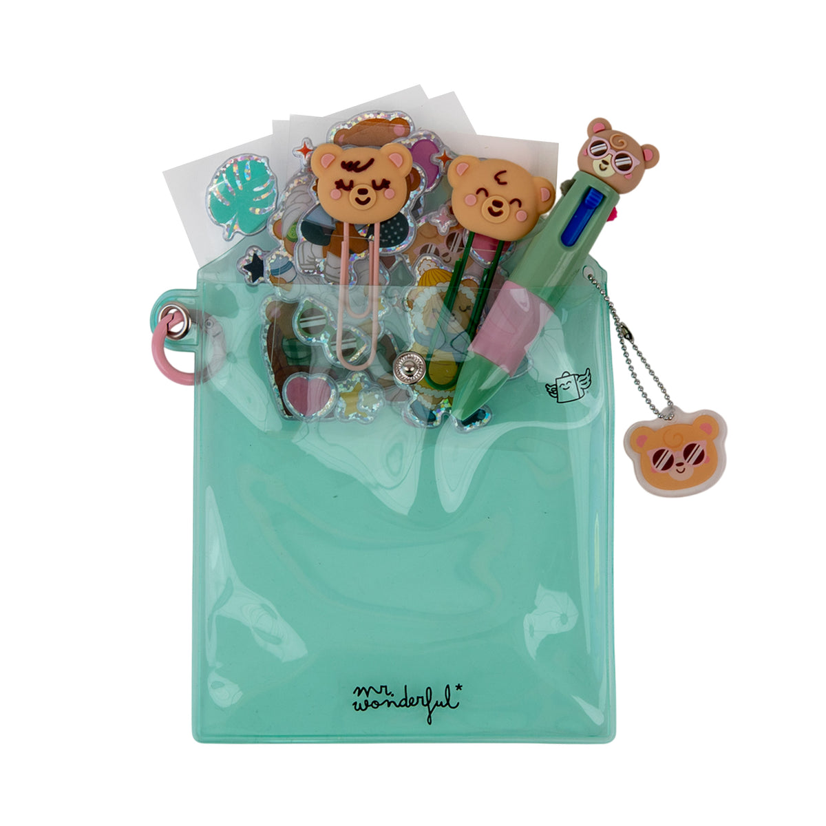 Conjunto Decoração Agenda - Urso