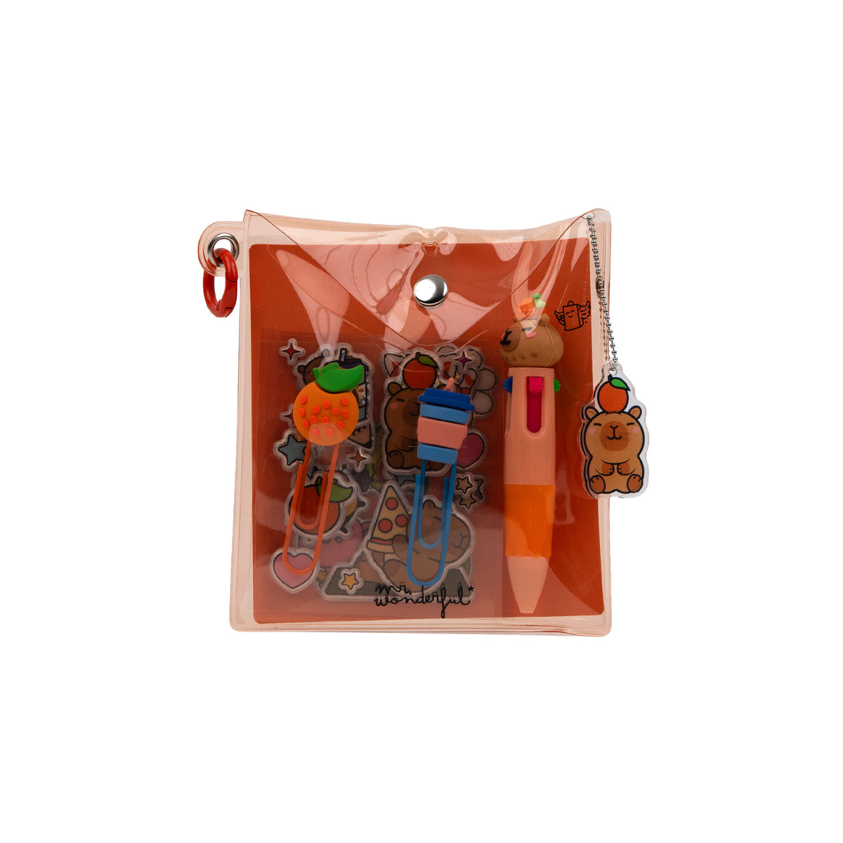 Conjunto Decoração Agenda - Capivara
