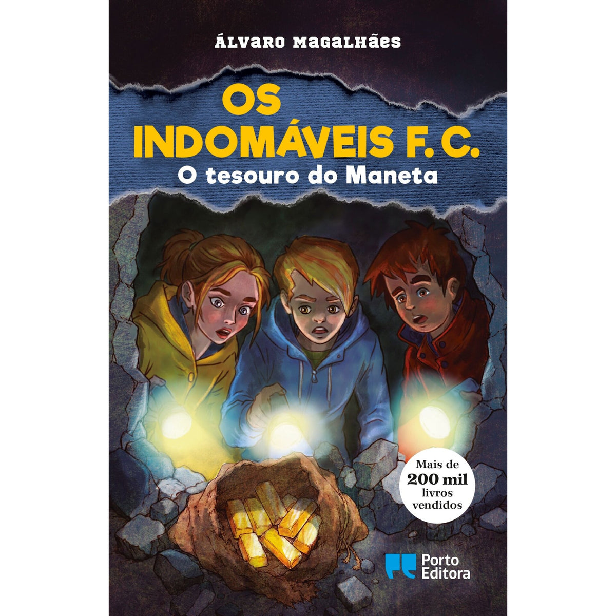 Os Indomáveis F. C. - O Tesouro Do Maneta - 19 de Álvaro  Magalhães
