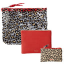 Conjunto 3 Necessaires - Leopardo