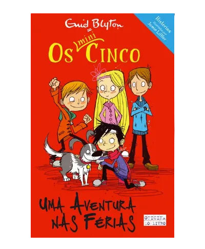 Uma Aventura nas Férias  de Enid Blyton   Os Mini-Cinco N.º 1