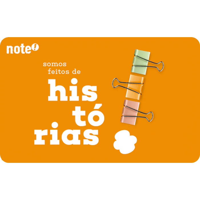 Cartão Presente note!